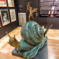 Dalí Sculpture - Snail and the Angel
